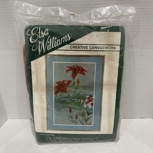 Vintage Elsa Williams Creative Canvaswork Linen Wool Brand New
